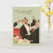 レプリカのヴィンテージのイメージ、すてきでよい仲間! カード (黄色い花)