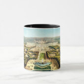 レプリカのヴィンテージフランス、Palais deバーセイルズ マグカップ (中央)