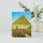 レプリカのヴィンテージ画像，エジ素晴らしプト，ピラミッド，ギザ ポストカード (スタンド正面)