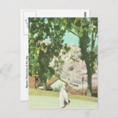 レプリカヴィンテージアルゲリス、街のパノラマ ポストカード (正面/裏面)