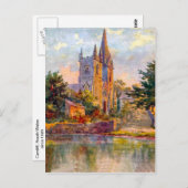 レプリカヴィンテージイメージ、カーディフ、ランダフ大聖堂 ポストカード (正面/裏面)