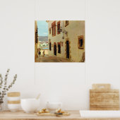 レプリカヴィンテージスペイン、シテージオールドシティ ポスター (キッチン)