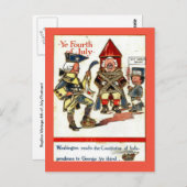 レプリカヴィンテージ7月はがきGeorge IIIの4番目 ポストカード (正面/裏面)