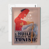 レプリカ広告ヴィンテージズ、ルフイル・ド・チュニジア ポストカード (正面/裏面)