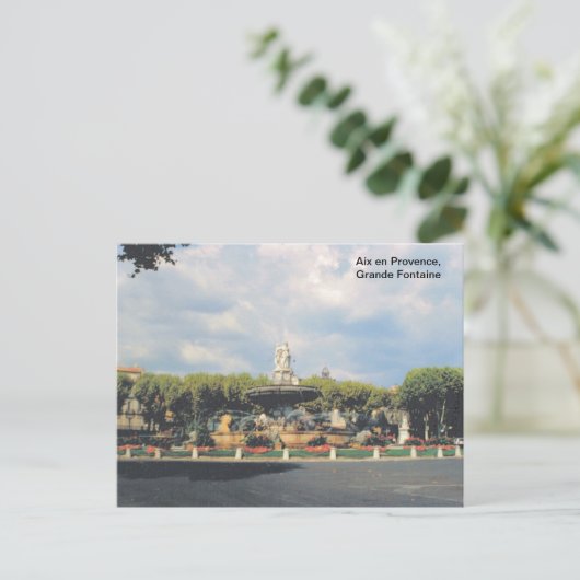 レプリカ ヴィンテージ, エクス＝アン＝プロヴァンス, グランド フォンテーヌ ポストカード (スタンド正面)