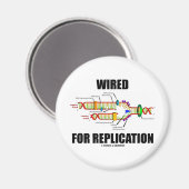 レプリケーション用に配線(DNAレプリケーション) マグネット (正面/裏面)