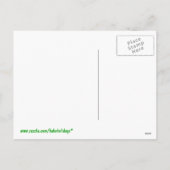 レプレおもしろいカンセントパトリックの日 シーズンポストカード (裏面)