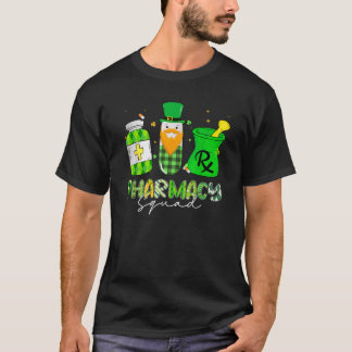レプレおもしろいチャン薬局分局薬局St Patr Tシャツ