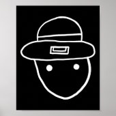 レプレおもしろいチョーヌアマチュアスケッチミームアイリッシュセントパー ポスター (正面)