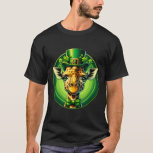 レプレおもしろいチョーン・キリン・St patricks day・キッズ・メンズ Tシャツ