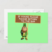 レプレおもしろいチョー ポストカード (正面/裏面)