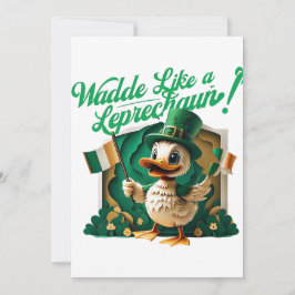 レプレシャンのようなワドル» St.Patrick's Dayパーティー 招待状