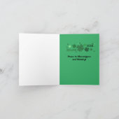 レプレシャンは私にそれを折り畳んだグリーティングカードを作った カード (内部)