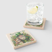 レプレシャン及びドッグストーン・コースター ストーンコースター (横)