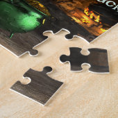 レプレシャン漫画ガール金ゴールドのポットの隣 ジグソーパズル (側面)