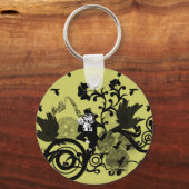 レプレシャン語（黒） キーホルダー (正面)