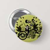 レプレシャン語（黒） 缶バッジ (正面&裏面)