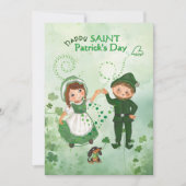 レプレシャン踊りとアイリッシュガールレフトンインスパイア シーズンカード (正面)