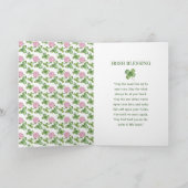 レプレシャン&クローバー |聖パトリックの日 カード (内部)