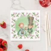 レプレシャン&クローバー |聖パトリックの日 スタンダードランチョンナプキン (インサイチュ)