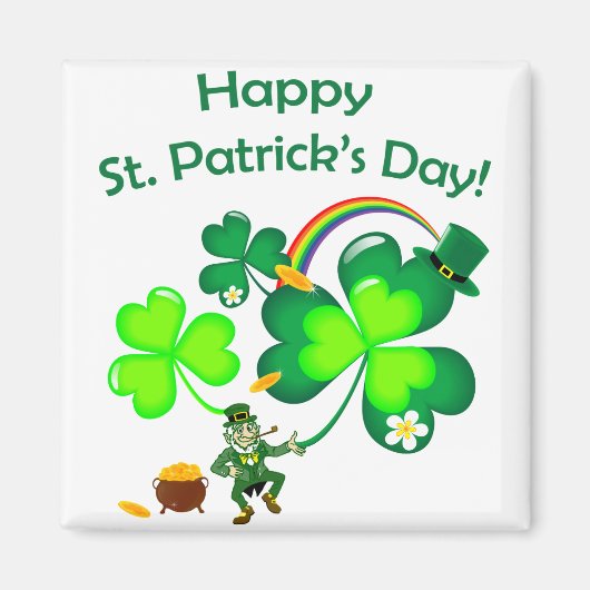 レプレシャン&シャムロック マグネット (正面)