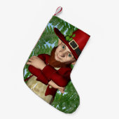 レプレシャン スモールクリスマスストッキング (正面 (吊り時))