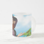 レプレシャン フロストグラスマグカップ (正面右)