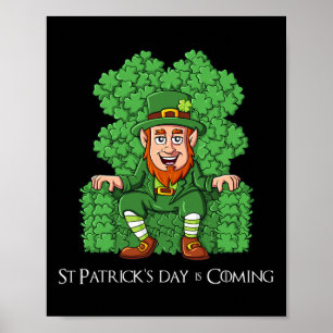 レプレショーオンクローバー王座St patricks dayボーイズG ポスター