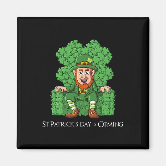 レプレショーオンクローバー王座St patricks dayボーイズG マグネット (正面)