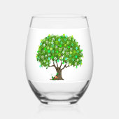 レプレショーヌワイングラス ステムなしワイングラス (裏面)