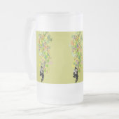 レプレショーブラックパンツ フロストグラスビールジョッキ (正面左)