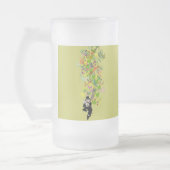 レプレショーブラックパンツ フロストグラスビールジョッキ (左)