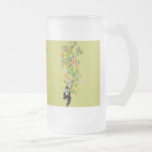 レプレショーブラックパンツ フロストグラスビールジョッキ (右)