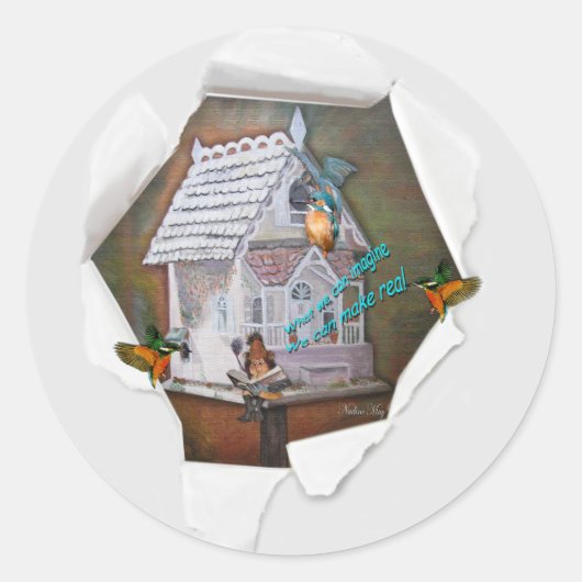 レプレショーンのストーリーテラーTシャツ ラウンドシール (正面)