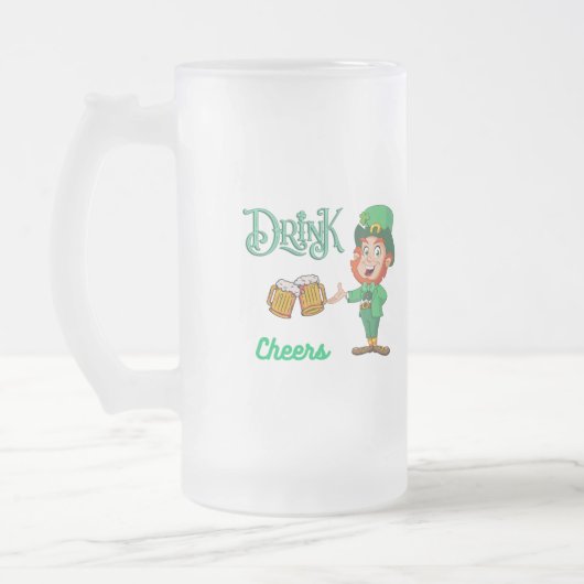 レプレショーンを飲む フロストグラスビールジョッキ (左)