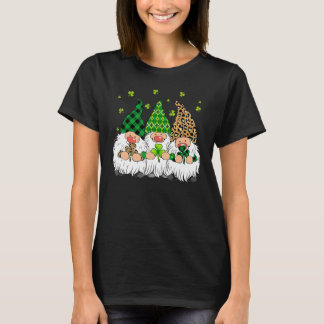 レプレショーンアイリッシュ格言レオパードプレイドSt patricks Tシャツ