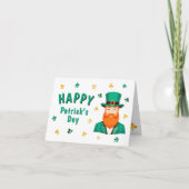 レプレショーンクローバーシャムロックパトリックの日 シーズンカード (正面)