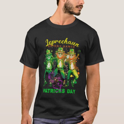レプレショーングリディダンスSt patricks day2023ボーイズ Tシャツ (正面)