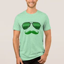 レプレショーングリーンサングラスクールSt patricks day トライブレンドＴシャツ