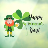 レプレショーンシャムロックハッピーセントパトリックの日 ウィンドウサイン (シート3)