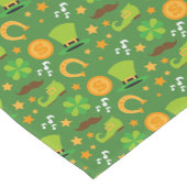 レプレショーンセントパトリックの日シャムロックカスタム ショートテーブルランナー (コーナー)