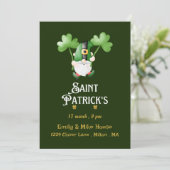 レプレショーンセントパトリックの日パーティの招待状 招待状 (スタンド正面)