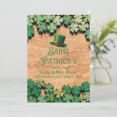 レプレショーンセントパトリックの日パーティの招待状 招待状 (スタンド正面)