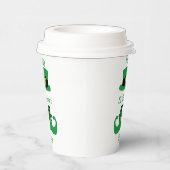 レプレショーンセントパトリックの日パーティーグリーンブラック 紙コップ (右)