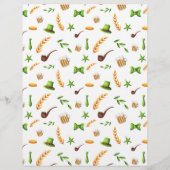 レプレショーンセントパトリックをテーマにしたスクラップブック紙 (裏面)