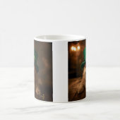 レプレショーンハットの聖パトリックの日犬 コーヒーマグカップ (中央)