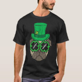 レプレショーンハットパグシャムロックグラスSt patricksダ Tシャツ (正面)