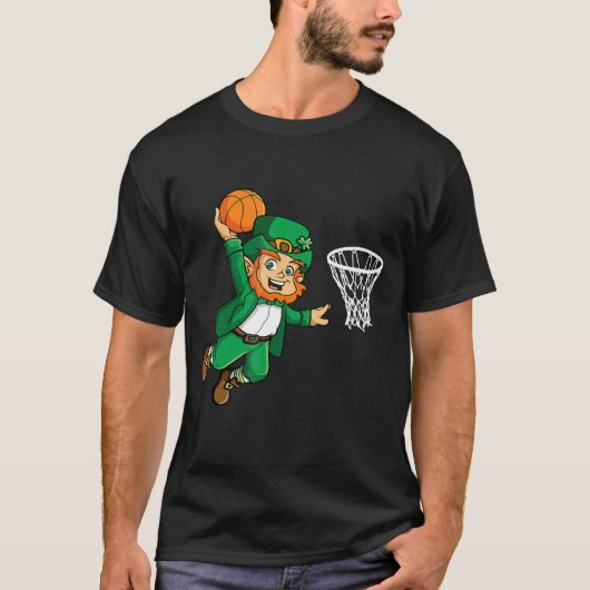 レプレショーンバスケットボールSt patricks dayの贈り物 Tシャツ (正面)
