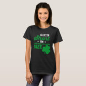 レプレショーン・ショート・パーソンSt patricks day・ドリンク Tシャツ (正面フル)