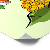 レプレショーンTレックス聖パトリックの日 ポスター (角)